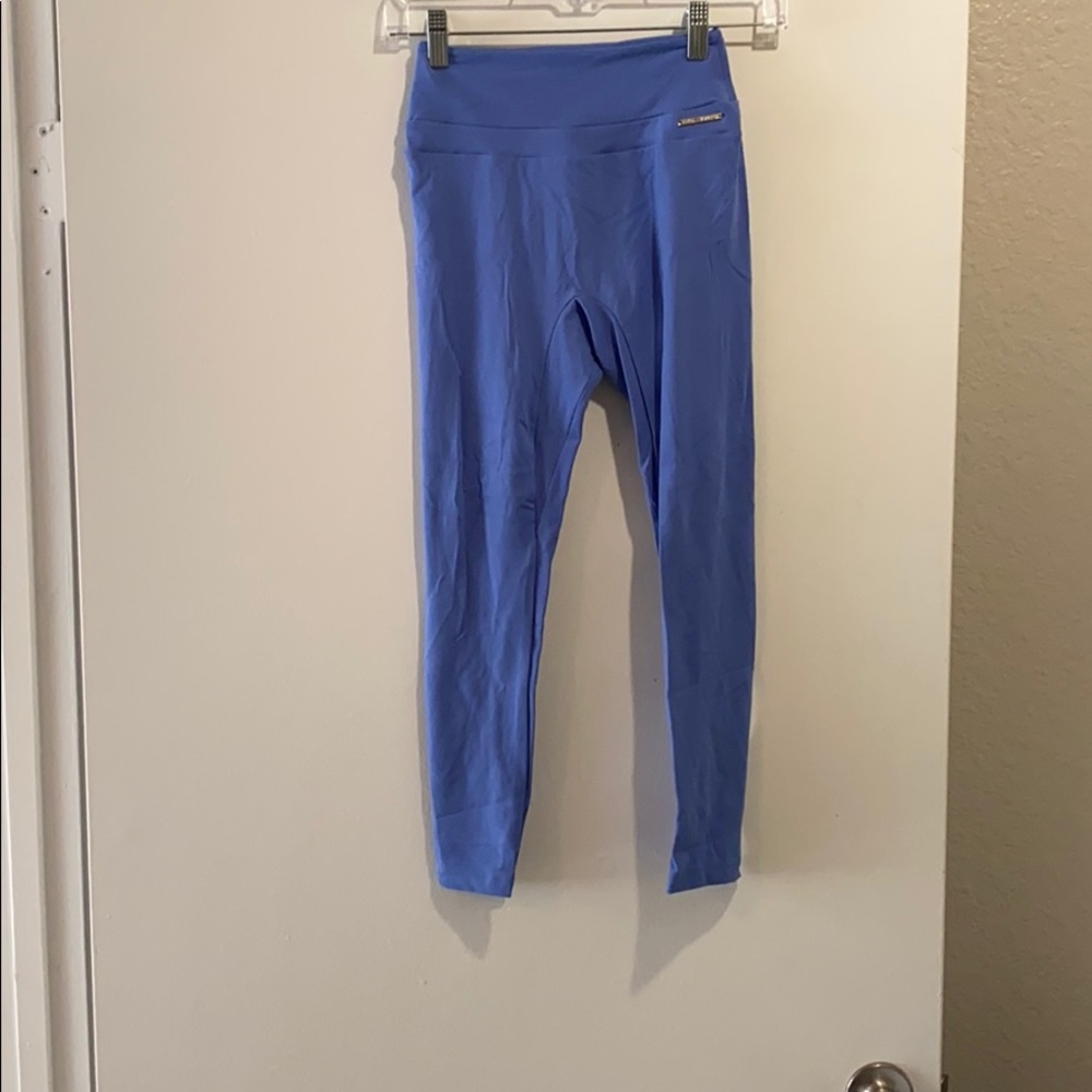 Gymshark- Whitney Simmons Baby Blue Leggings (M)